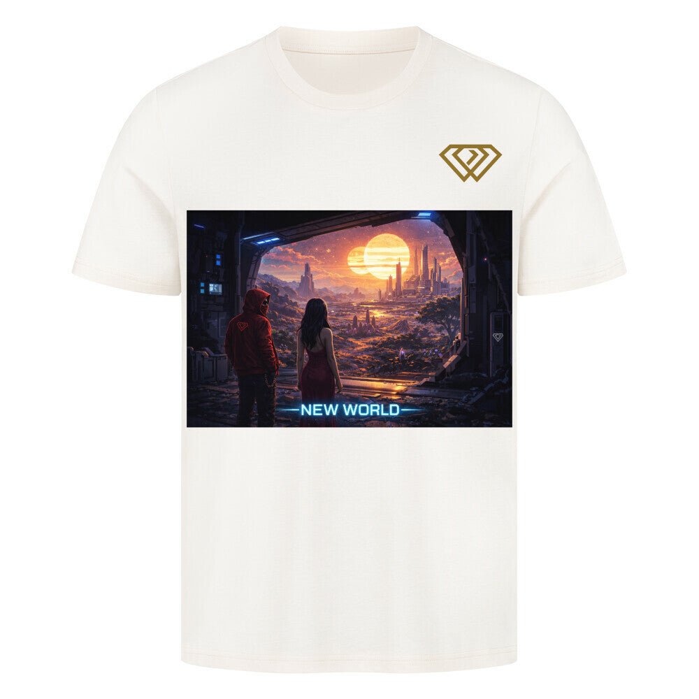 Streetwear T-Shirt Unisex – NEW WORLD (HD1) - Hustler Design