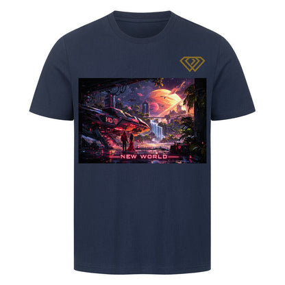 Streetwear T-Shirt Unisex – NEW WORLD (HD1) - Hustler Design