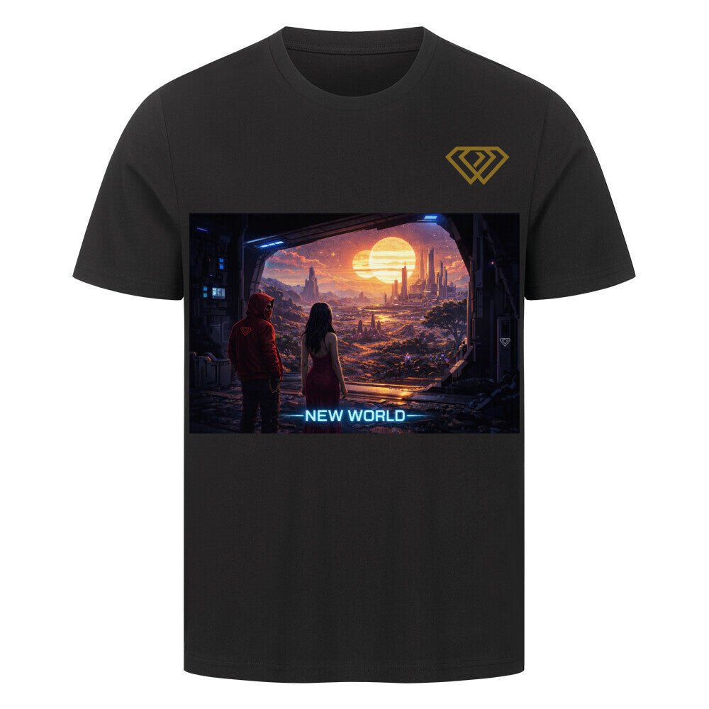 Streetwear T-Shirt Unisex – NEW WORLD (HD1) - Hustler Design