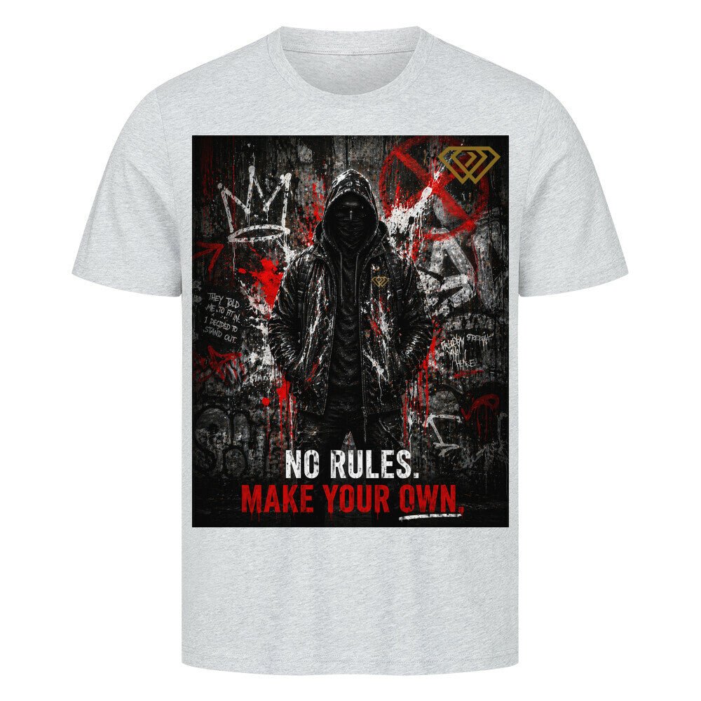 Streetwear T-Shirt Unisex – NO RULES MAKE YOUR OWN (HD3) - Hustler Design