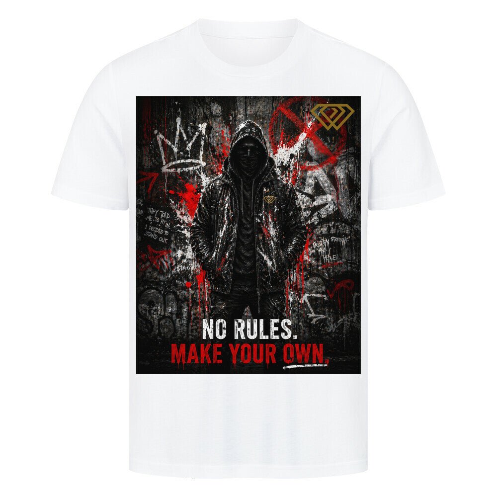 Streetwear T-Shirt Unisex – NO RULES MAKE YOUR OWN (HD3) - Hustler Design