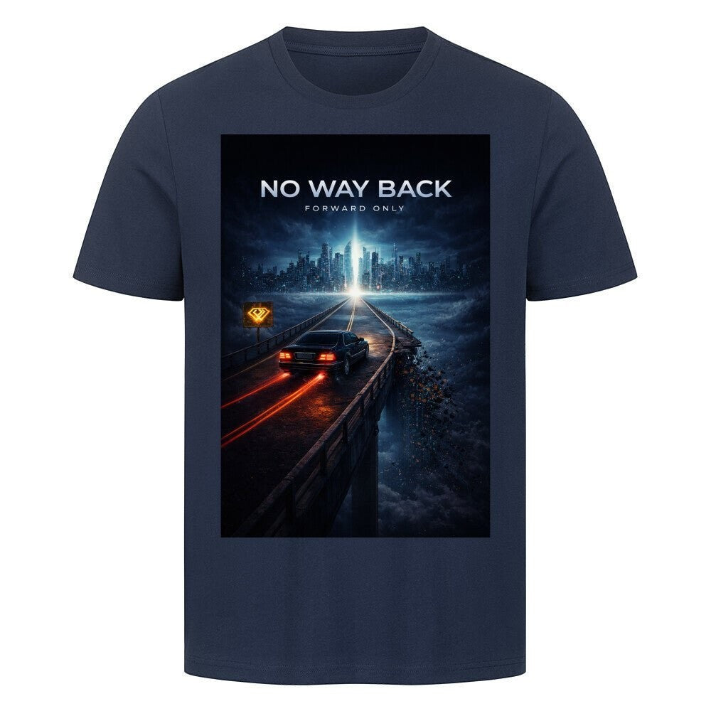 Streetwear T-Shirt Unisex – NO WAY BACK (HD06) - Hustler Design