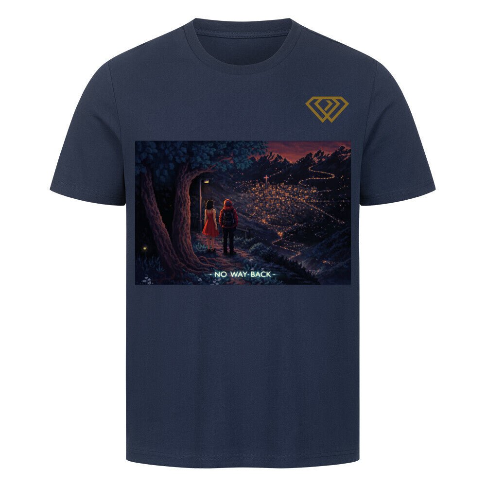 Streetwear T-Shirt Unisex – NO WAY BACK (HD1) - Hustler Design