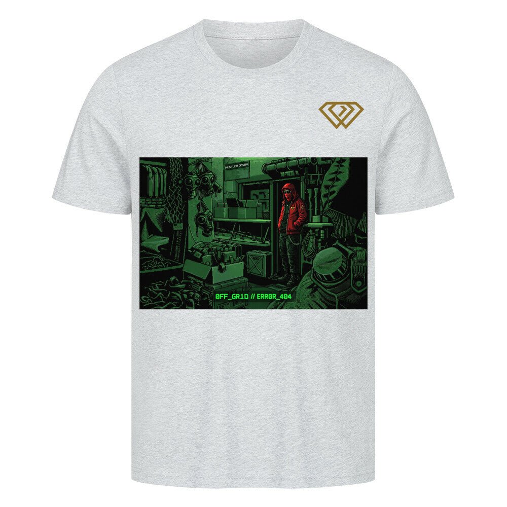 Streetwear T-Shirt Unisex – OFF GRID// ERROR 404 (HD1) - Hustler Design