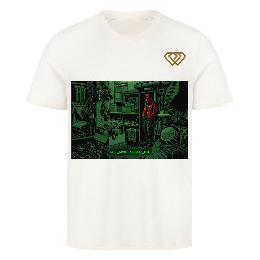 Streetwear T-Shirt Unisex – OFF GRID// ERROR 404 (HD1) - Hustler Design