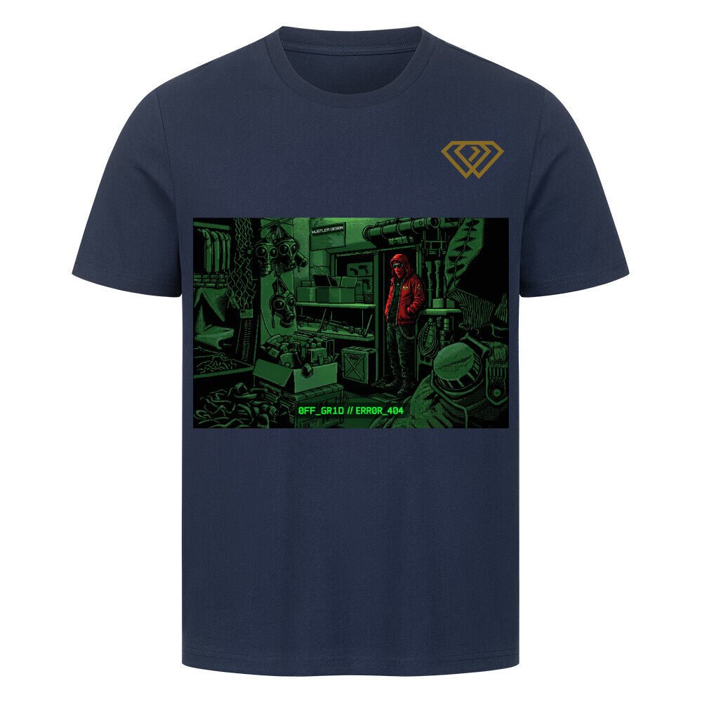 Streetwear T-Shirt Unisex – OFF GRID// ERROR 404 (HD1) - Hustler Design