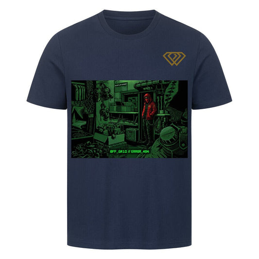 Streetwear T-Shirt Unisex – OFF GRID// ERROR 404 (HD1) - Hustler Design