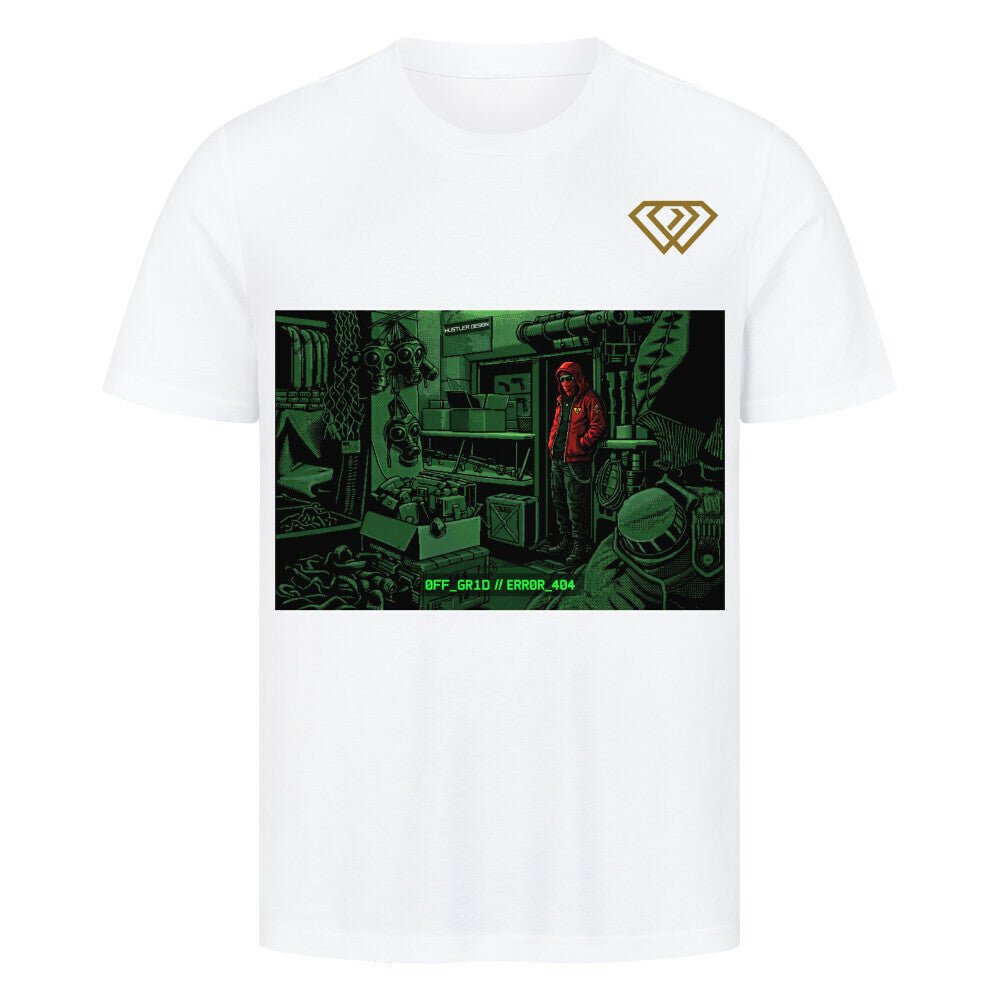 Streetwear T-Shirt Unisex – OFF GRID// ERROR 404 (HD1) - Hustler Design