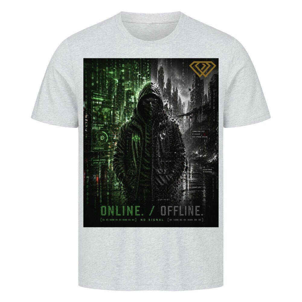 Streetwear T-Shirt Unisex – ONLINE/OFFLINE (HD3) - Hustler Design