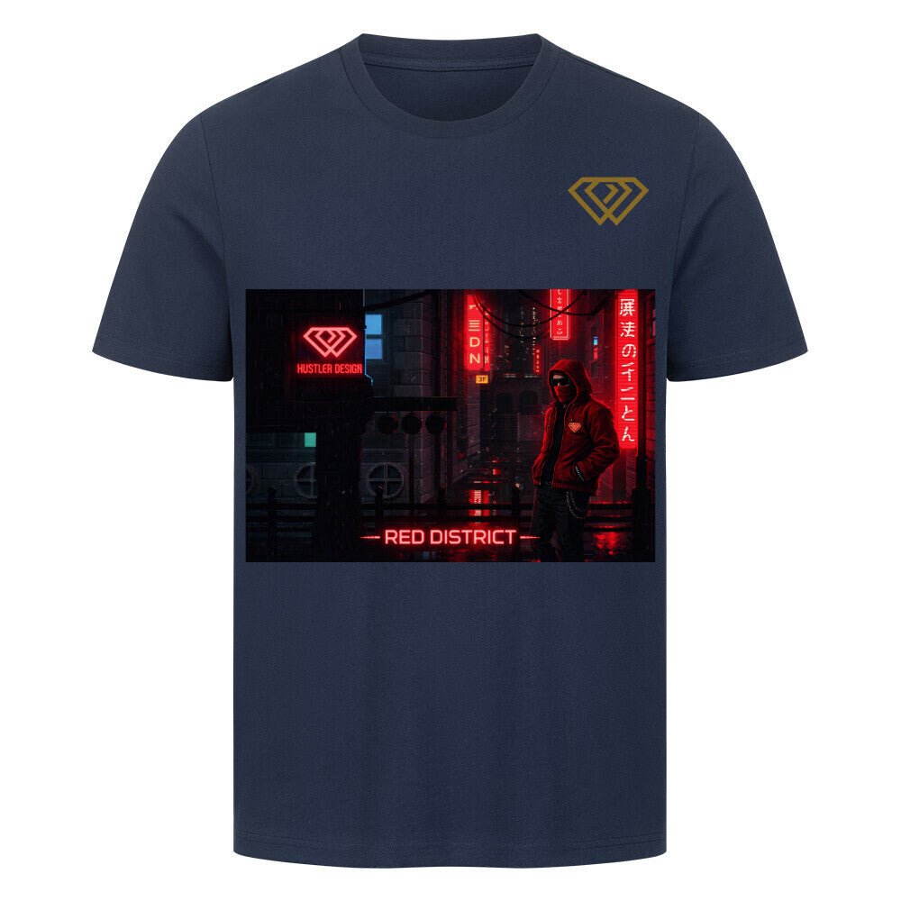 Streetwear T-Shirt Unisex – RED DISTRICT (HD1) - Hustler Design