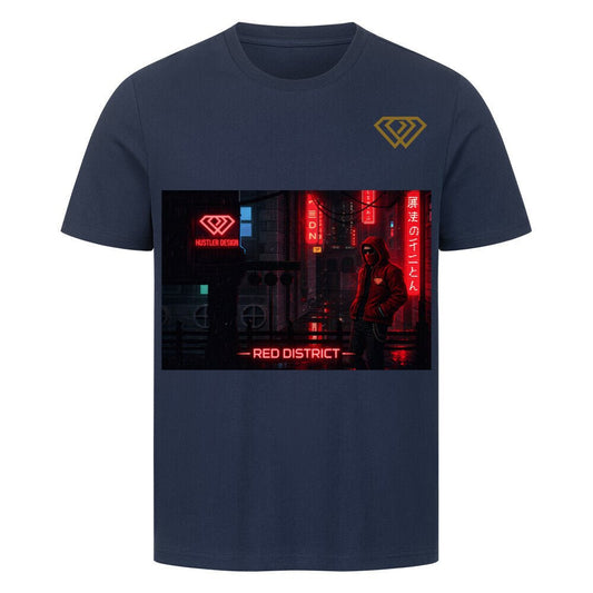 Streetwear T-Shirt Unisex – RED DISTRICT (HD1) - Hustler Design