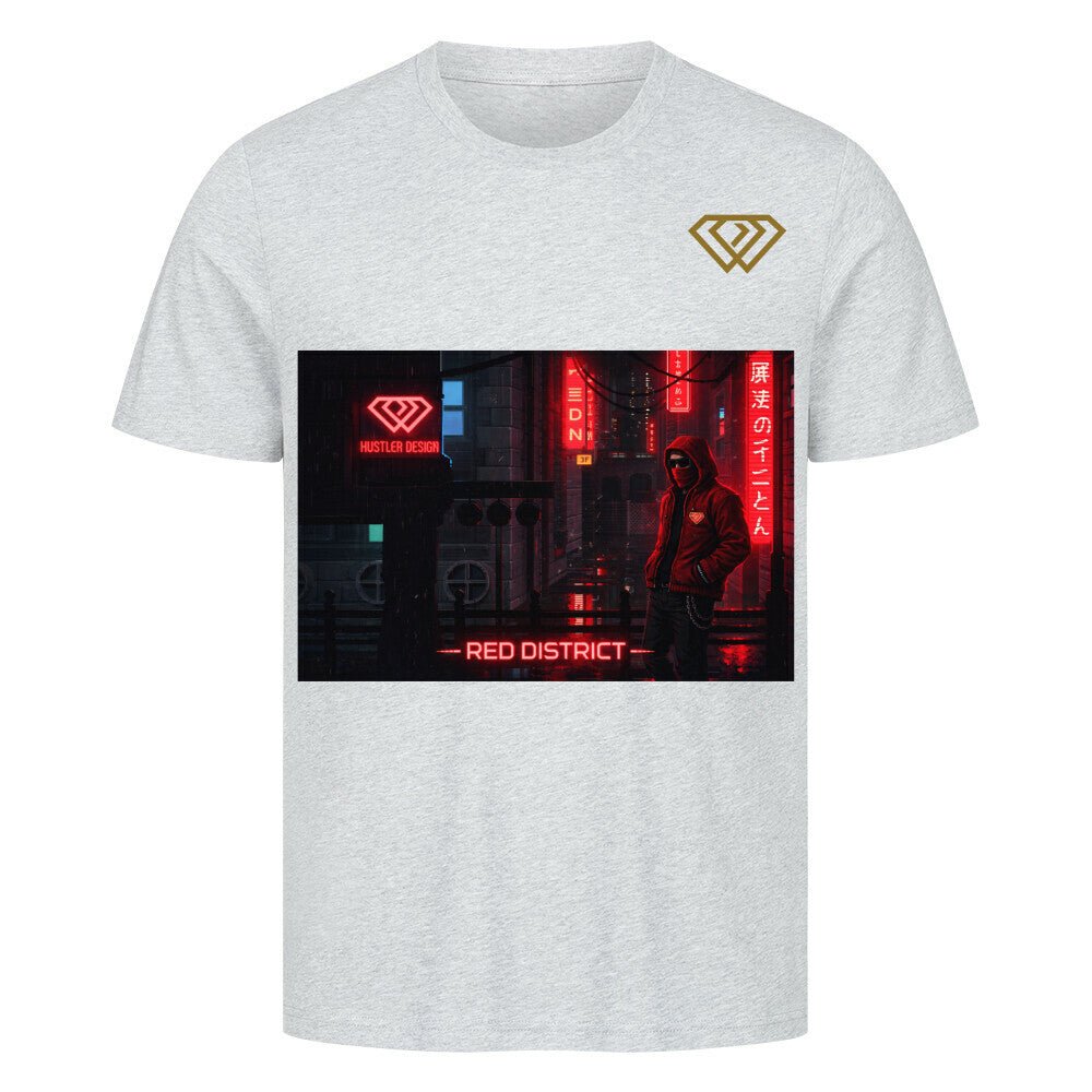Streetwear T-Shirt Unisex – RED DISTRICT (HD1) - Hustler Design