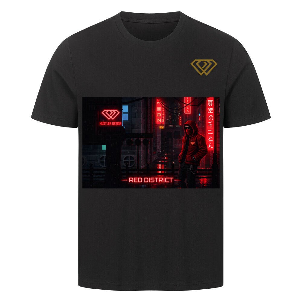 Streetwear T-Shirt Unisex – RED DISTRICT (HD1) - Hustler Design