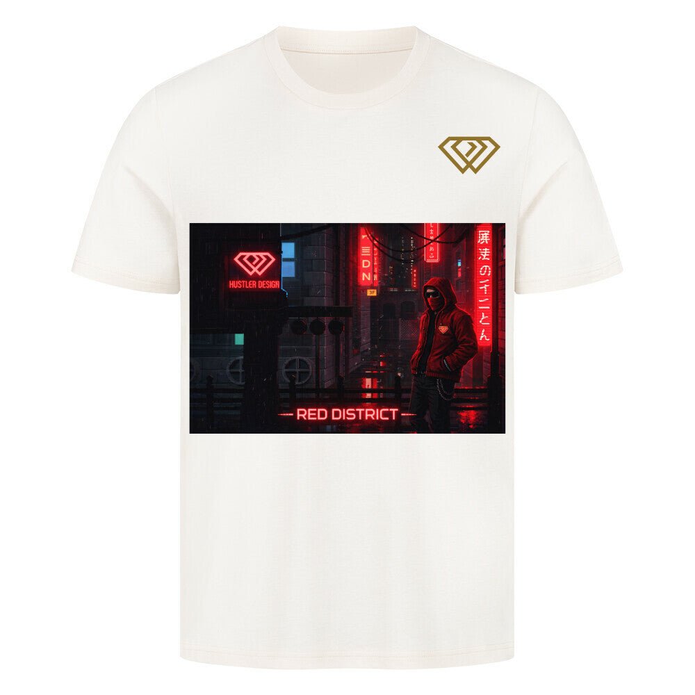 Streetwear T-Shirt Unisex – RED DISTRICT (HD1) - Hustler Design