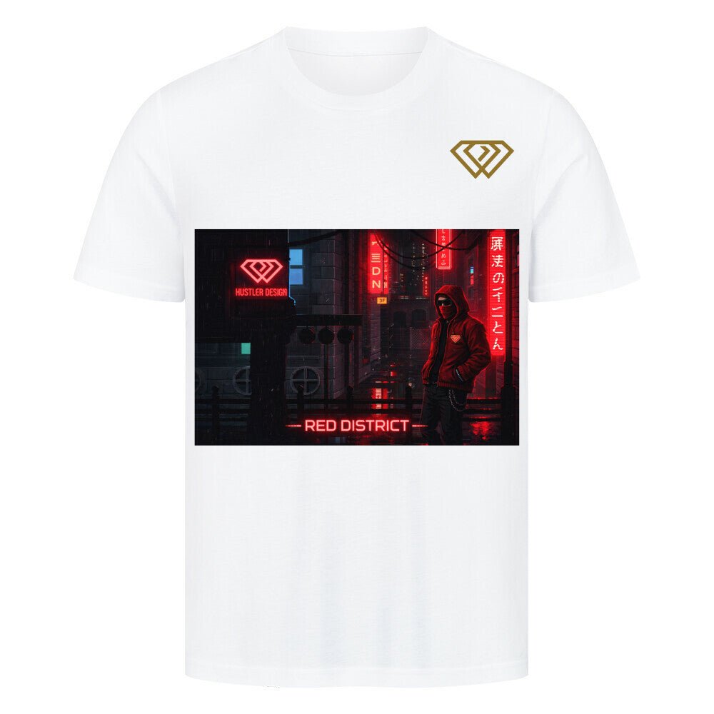 Streetwear T-Shirt Unisex – RED DISTRICT (HD1) - Hustler Design