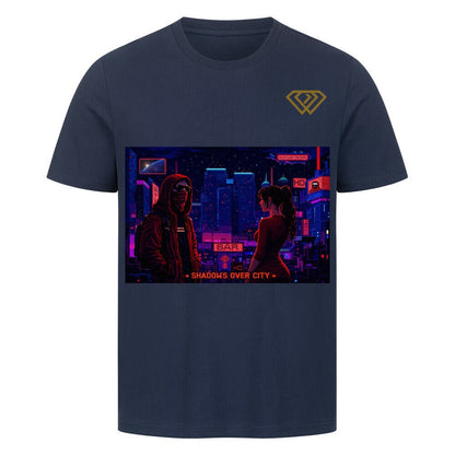 Streetwear T-Shirt Unisex – SHADOWS OVER CITY (HD1) - Hustler Design