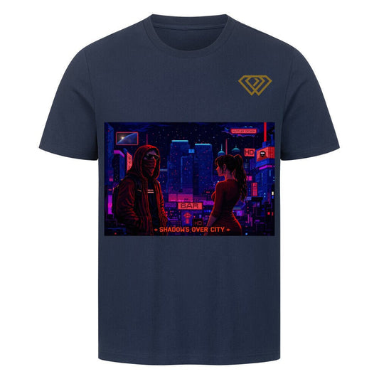 Streetwear T-Shirt Unisex – SHADOWS OVER CITY (HD1) - Hustler Design