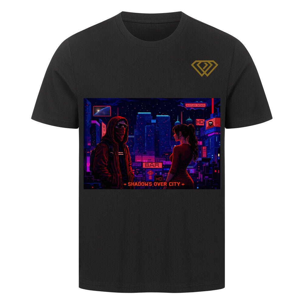 Streetwear T-Shirt Unisex – SHADOWS OVER CITY (HD1) - Hustler Design