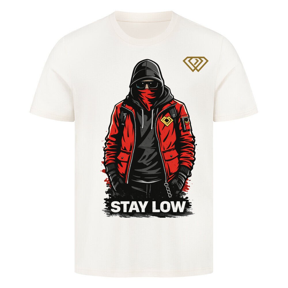 Streetwear T-Shirt Unisex – STAY LOW (HD3) - Hustler Design