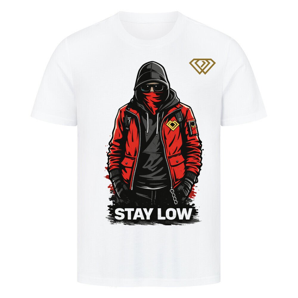Streetwear T-Shirt Unisex – STAY LOW (HD3) - Hustler Design