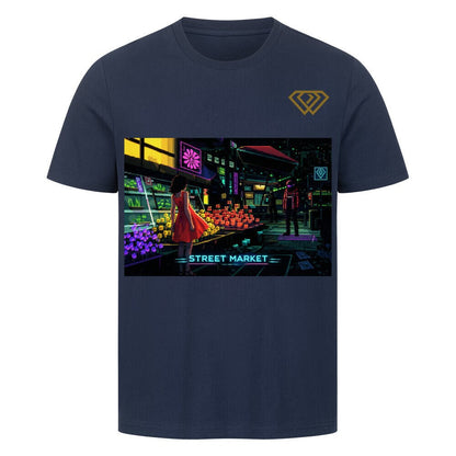 Streetwear T-Shirt Unisex – STREET MARKET (HD1) - Hustler Design