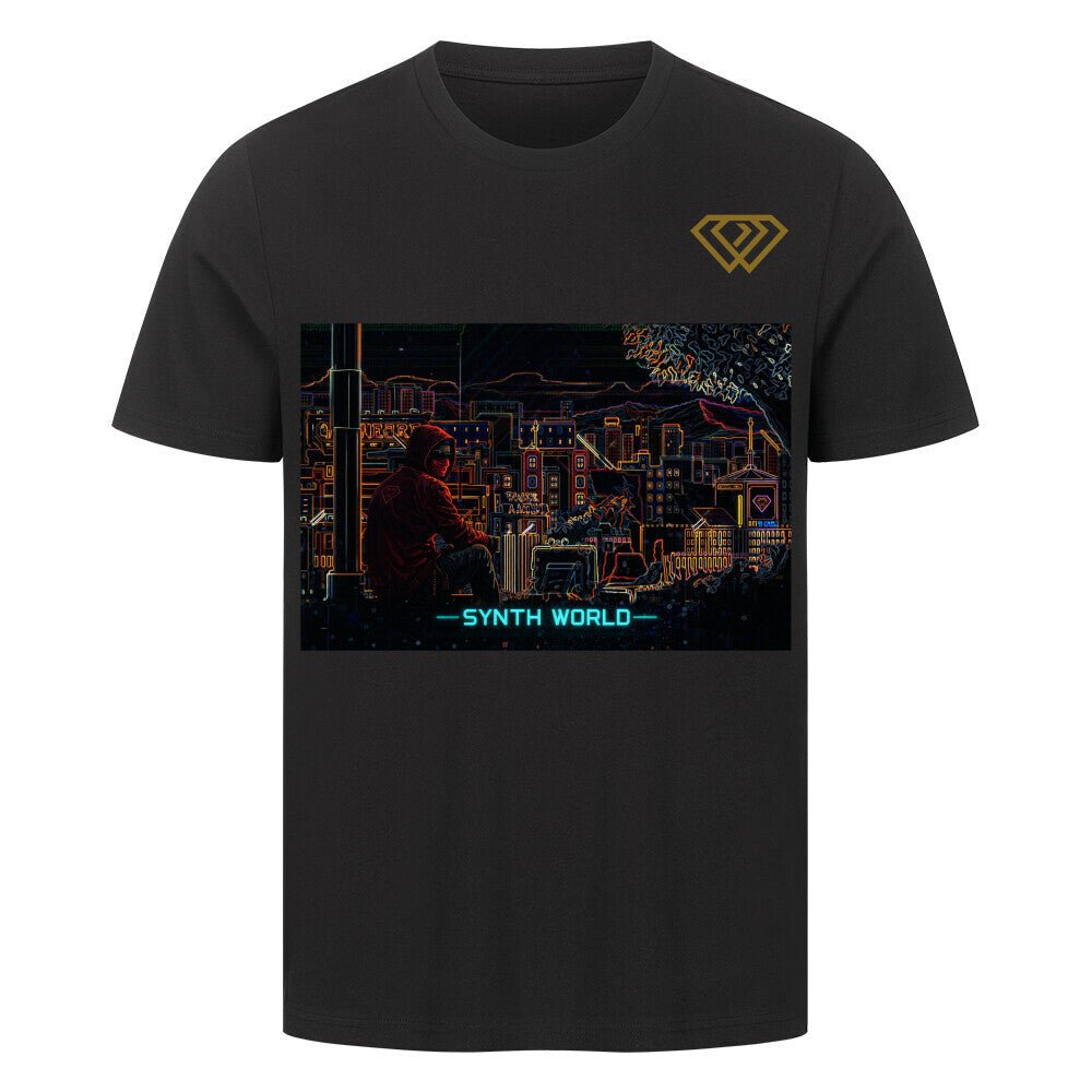 Streetwear T-Shirt Unisex – SYNTH WORLD (HD1) - Hustler Design