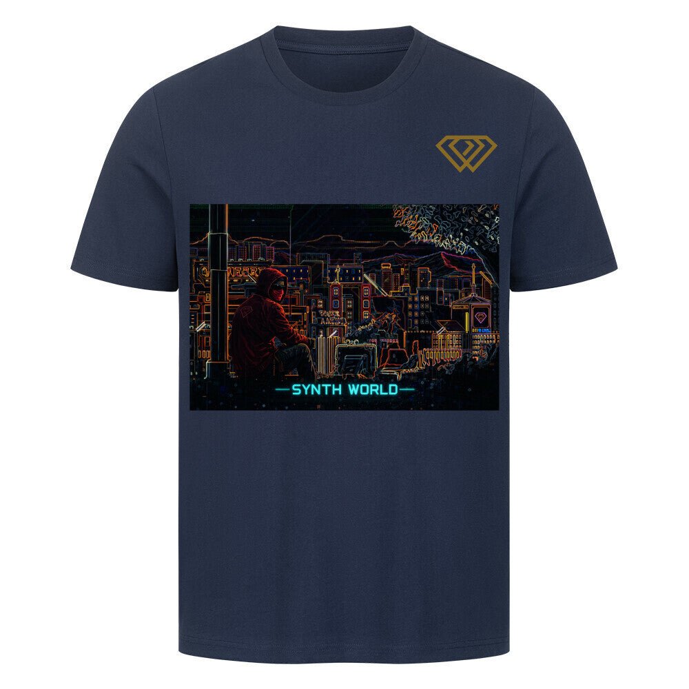 Streetwear T-Shirt Unisex – SYNTH WORLD (HD1) - Hustler Design