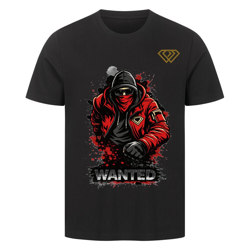 Streetwear T-Shirt Unisex – WANTED (HD3) - Hustler Design