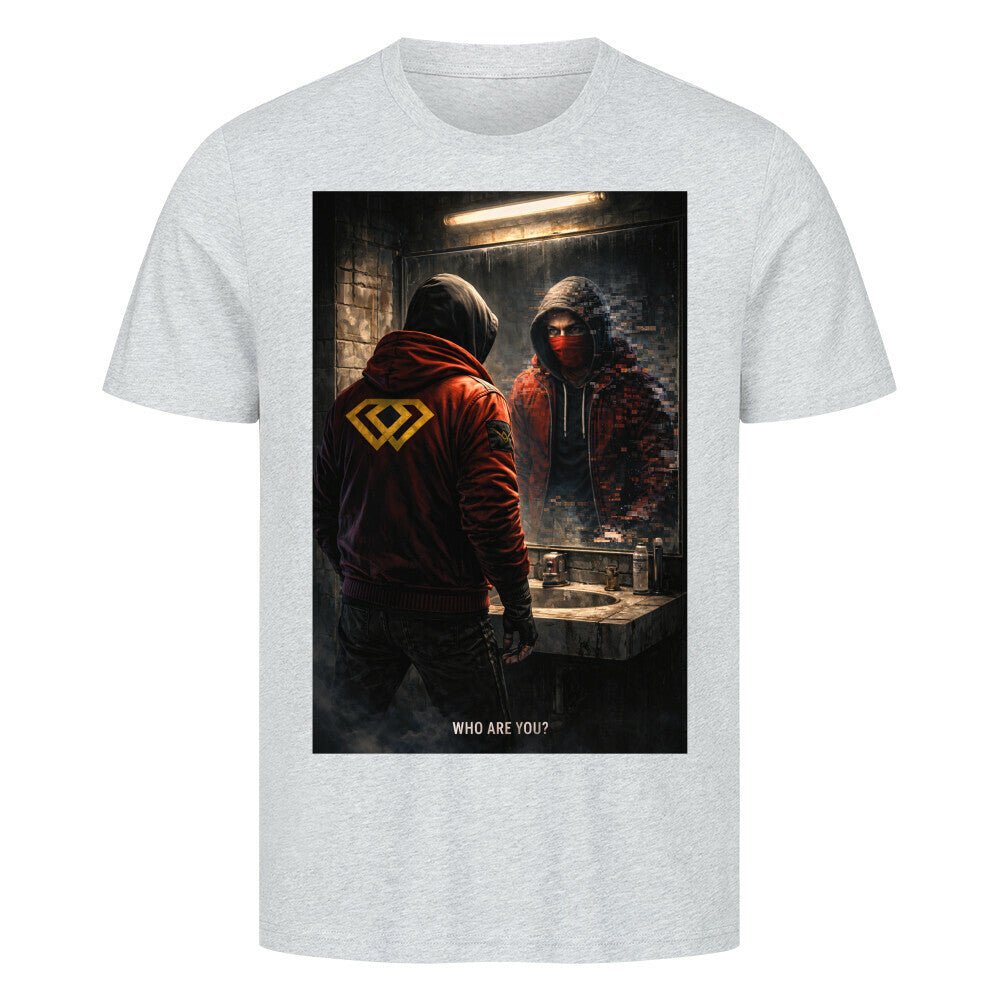 Streetwear T-Shirt Unisex – WHO ARE YOU (HD3) - Hustler Design