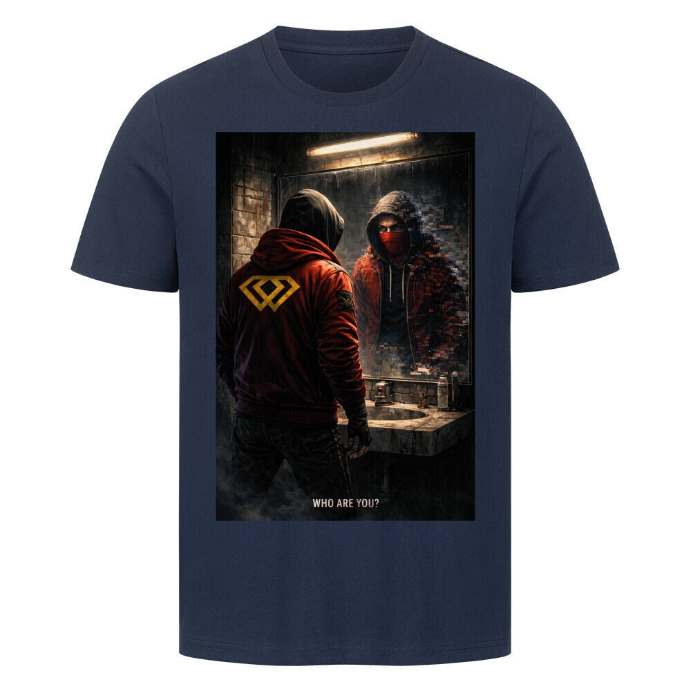 Streetwear T-Shirt Unisex – WHO ARE YOU (HD3) - Hustler Design