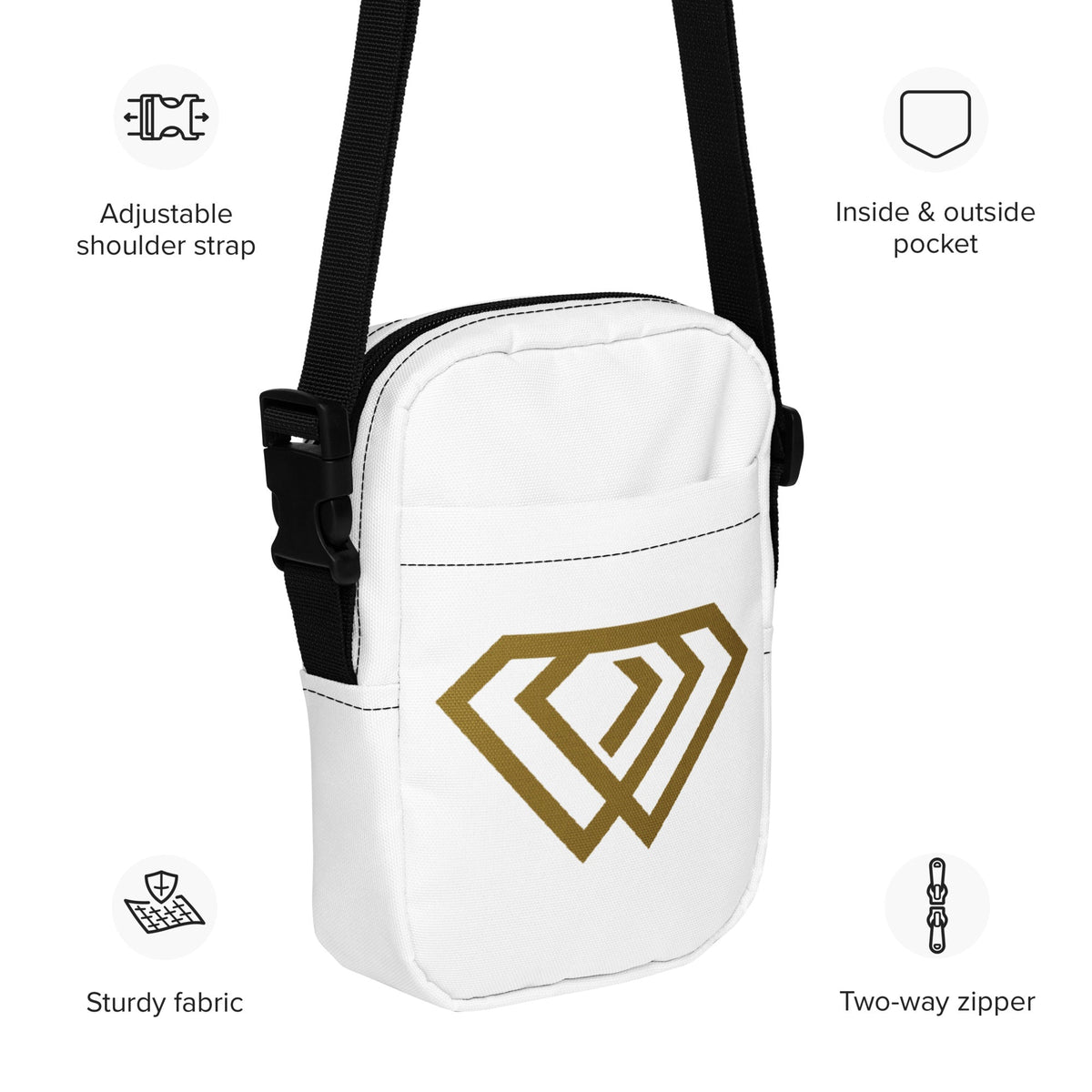 Umhängetasche/crossbody bag HD - Hustler Design