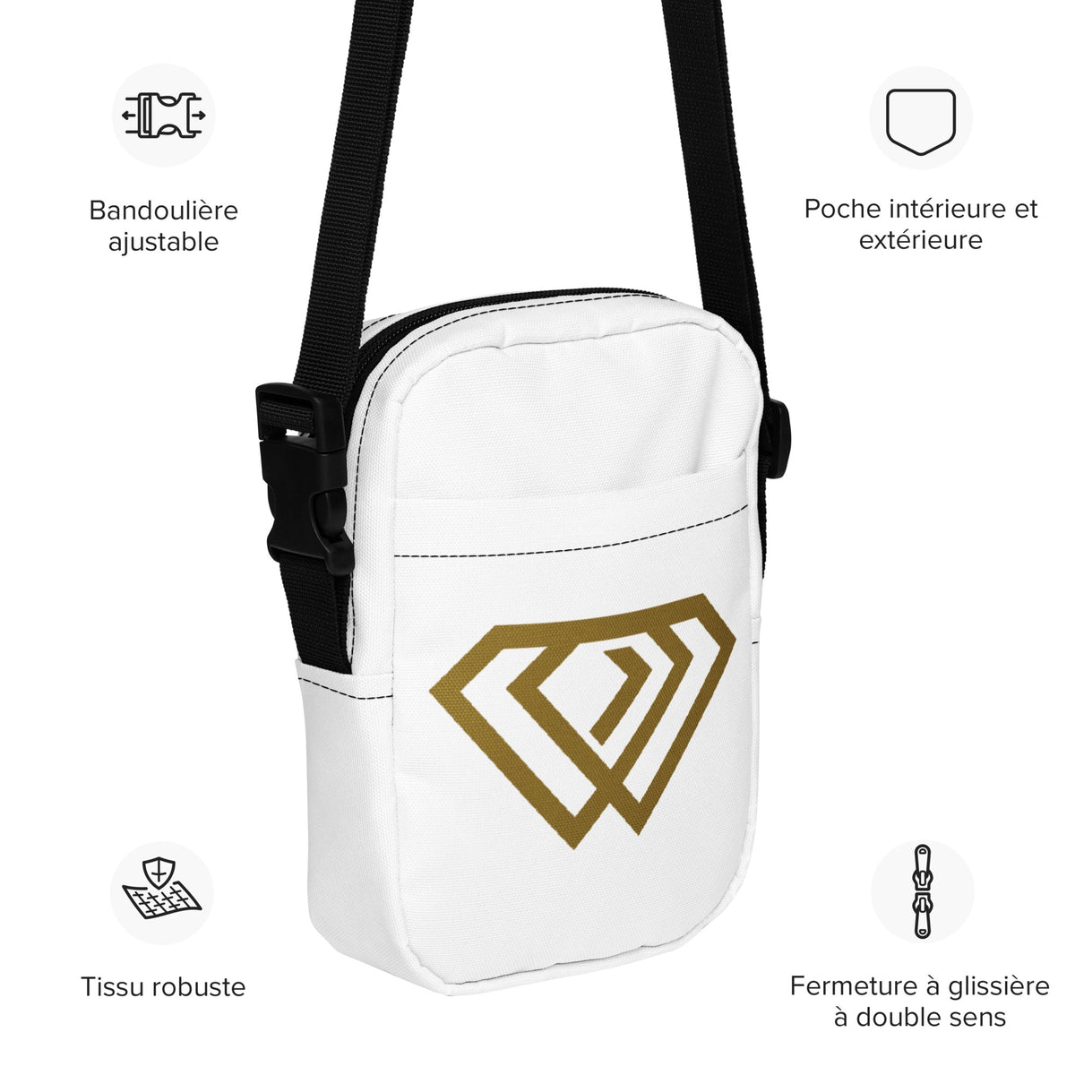 Umhängetasche/crossbody bag HD - Hustler Design