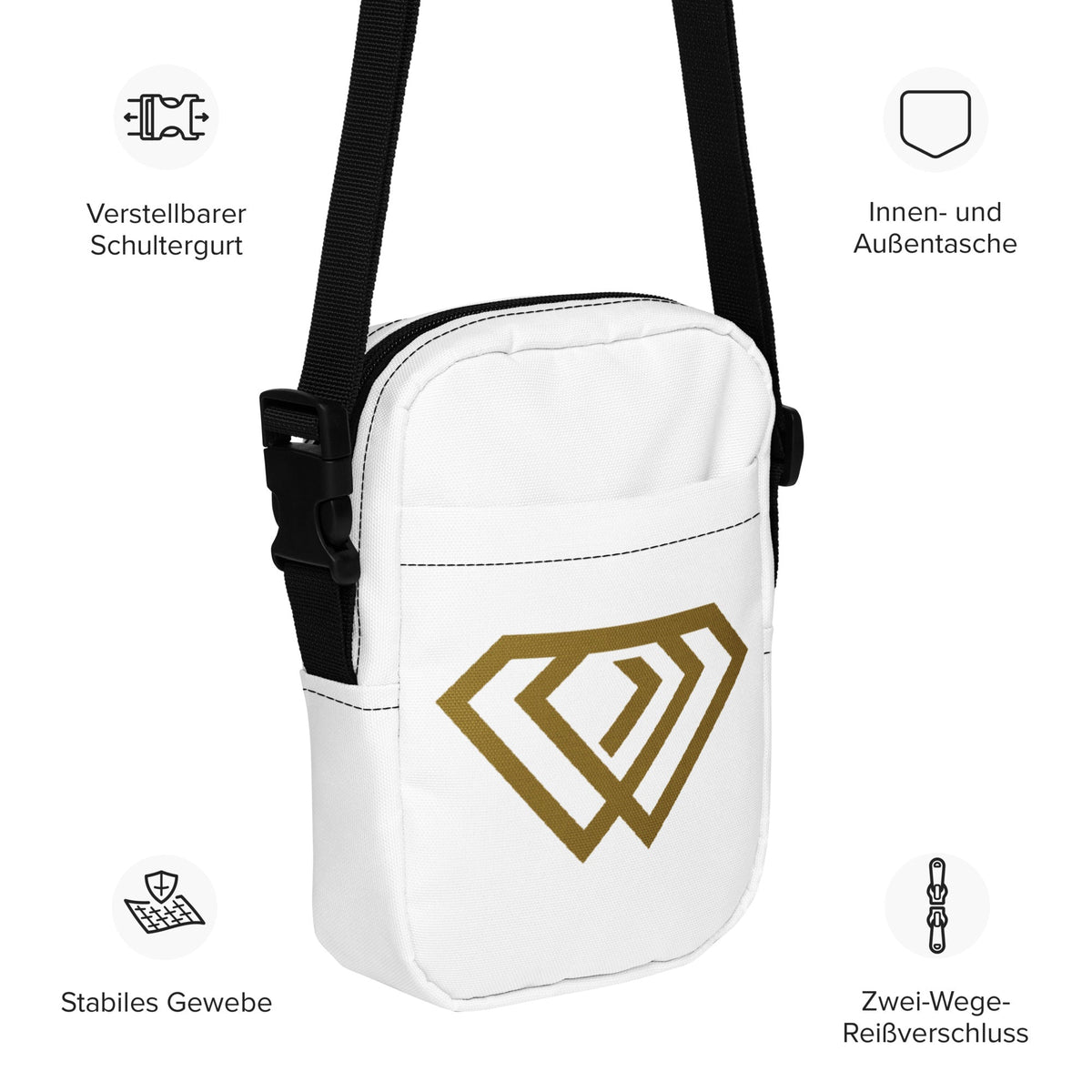 Umhängetasche/crossbody bag HD - Hustler Design
