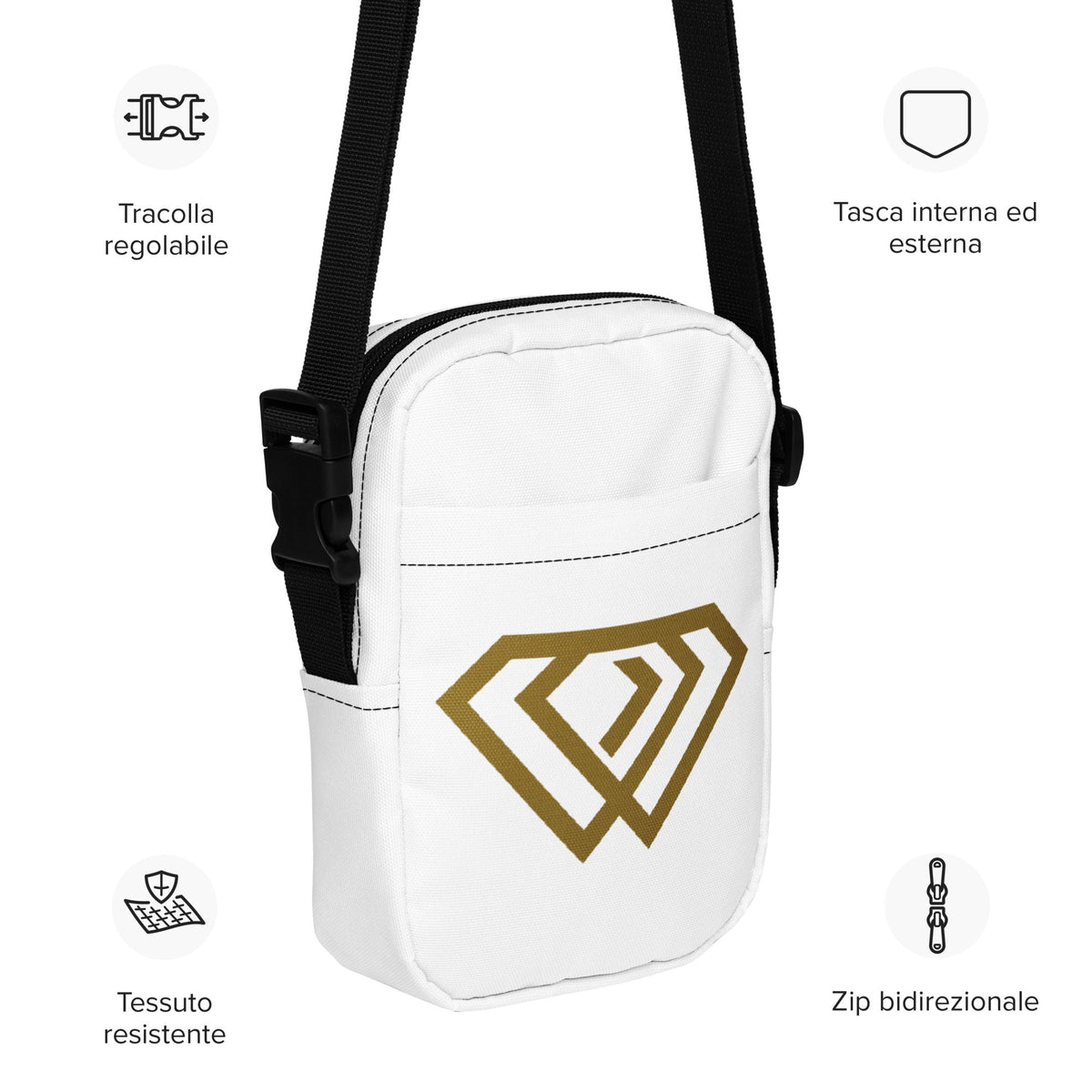 Umhängetasche/crossbody bag HD - Hustler Design