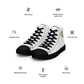 Women’s high top canvas shoes - Hustler Design
