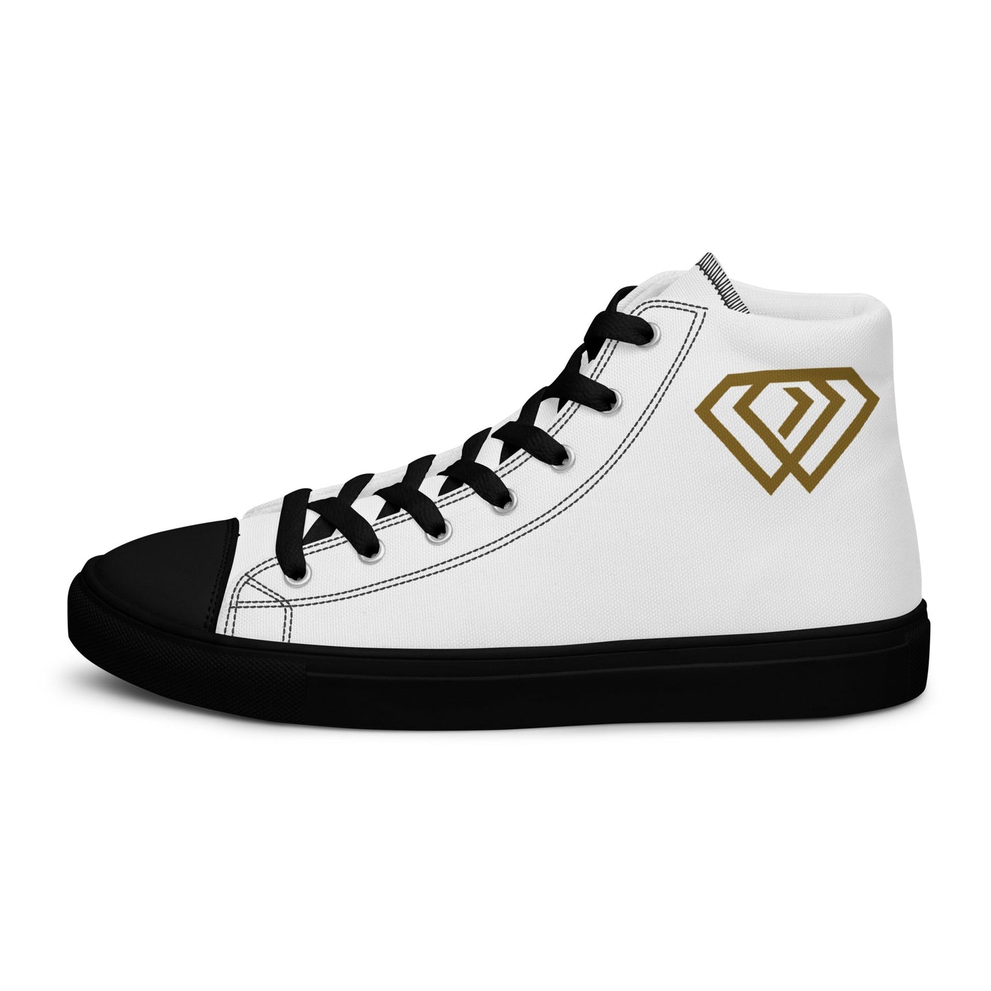 Women’s high top canvas shoes - Hustler Design
