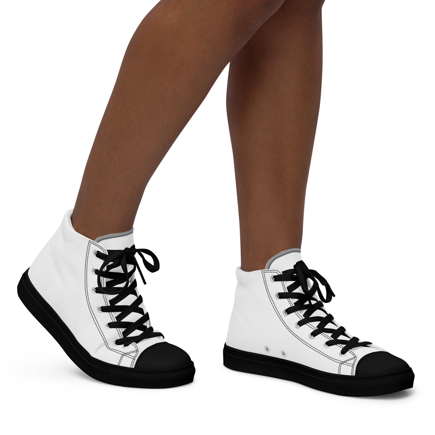 Women’s high top canvas shoes - Hustler Design