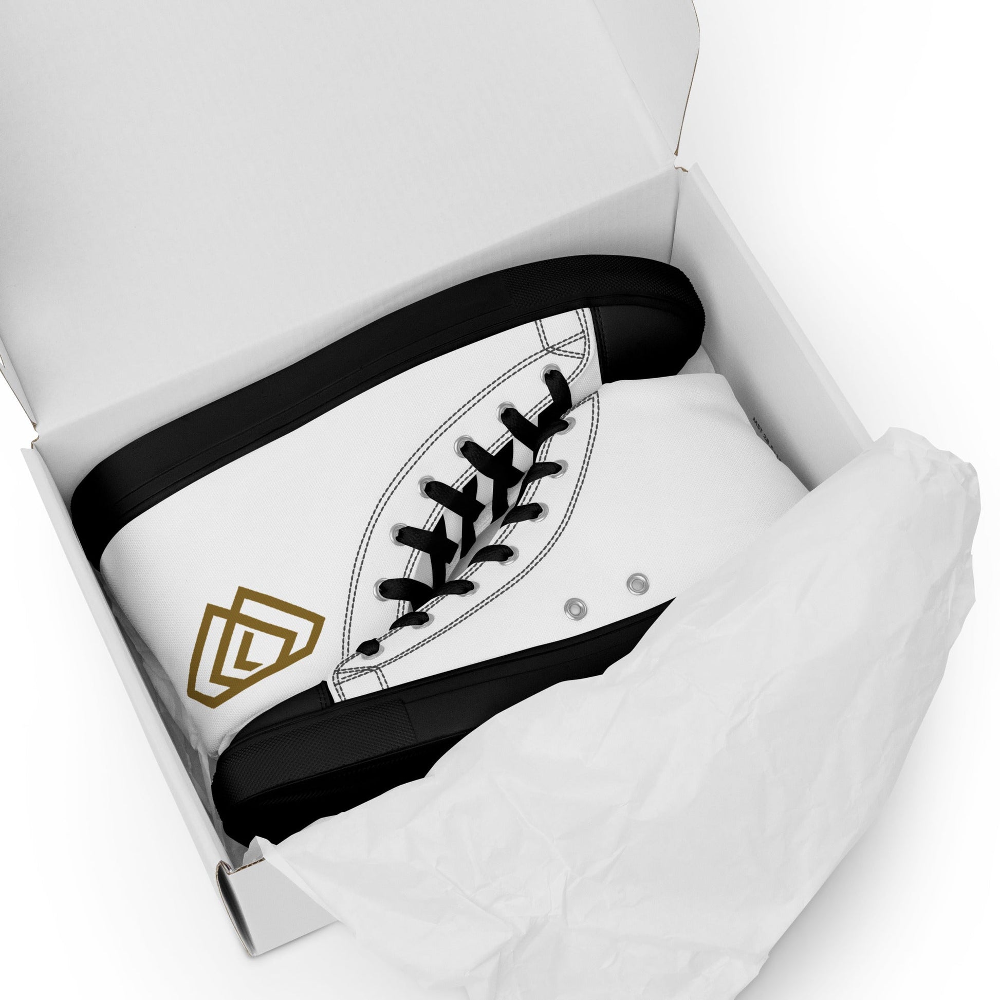 Women’s high top canvas shoes - Hustler Design
