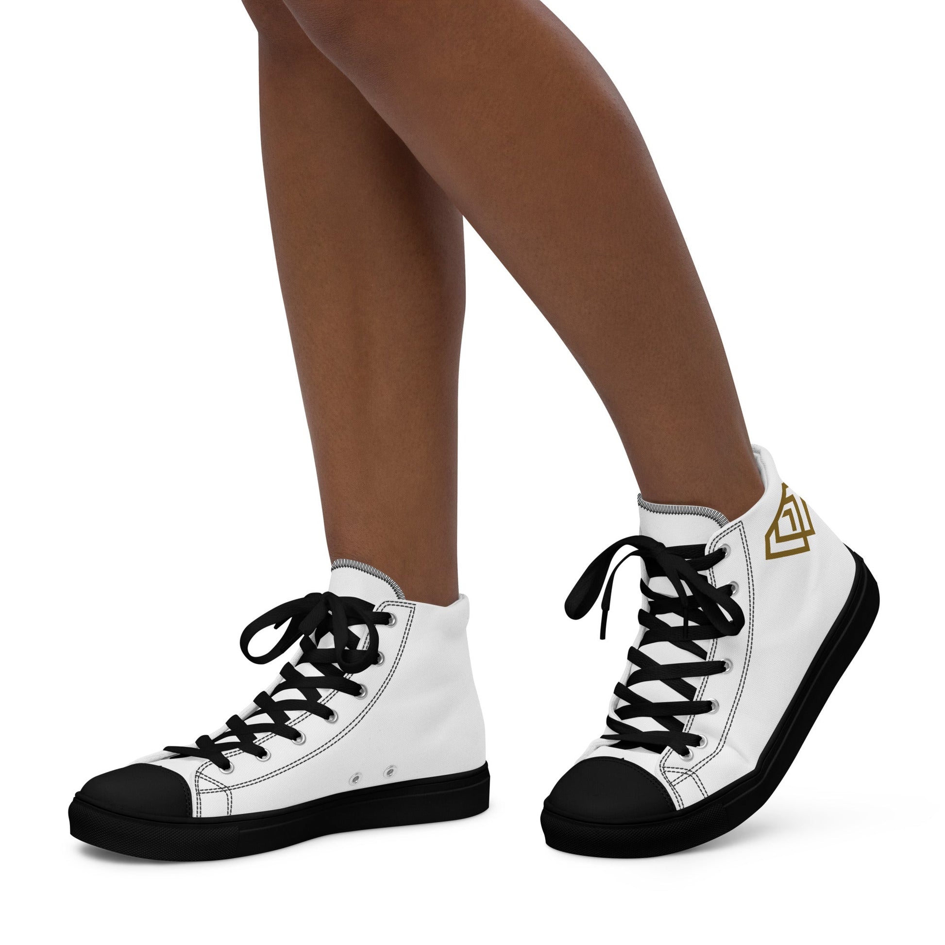 Women’s high top canvas shoes - Hustler Design