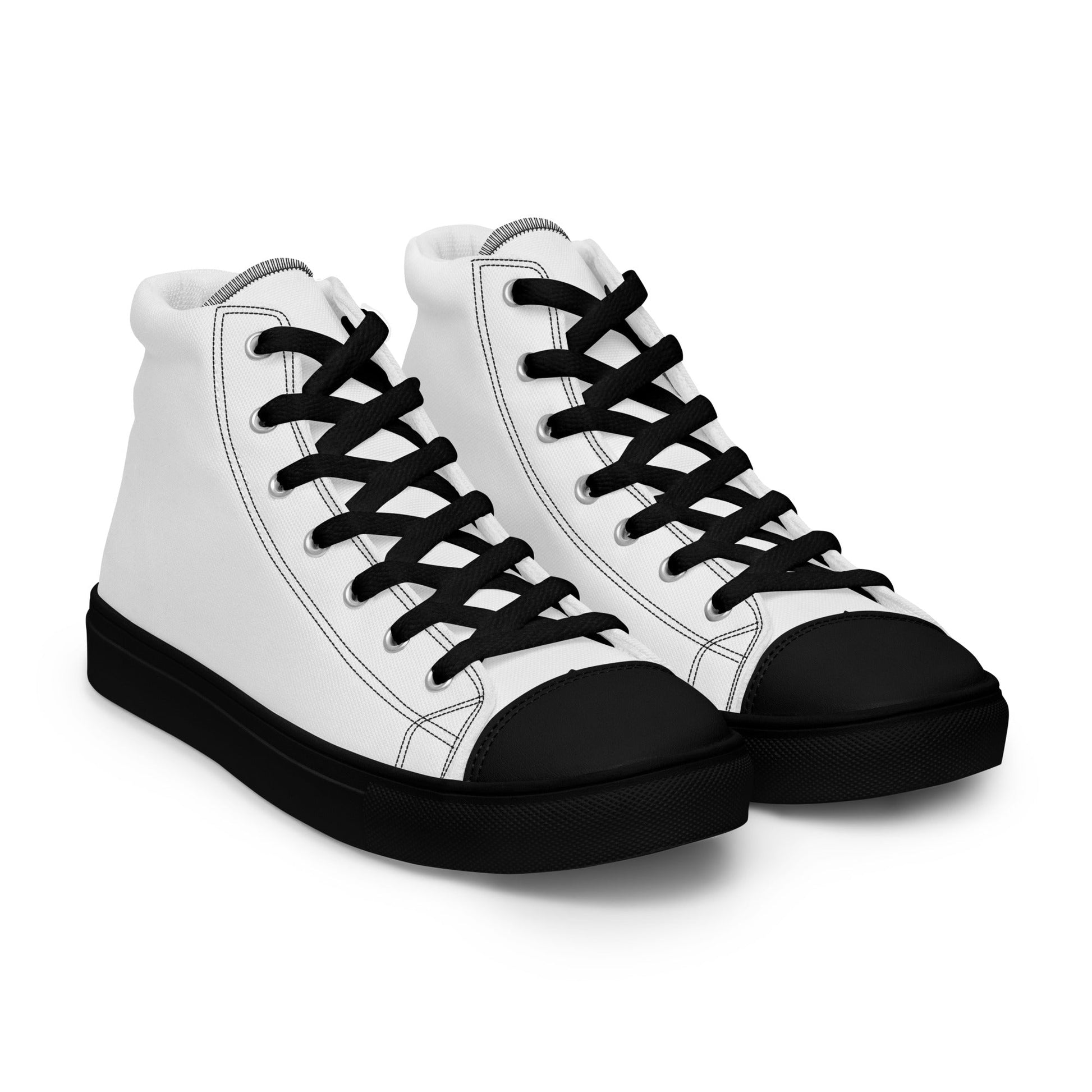 Women’s high top canvas shoes - Hustler Design